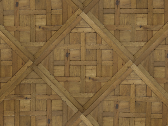 DALLE DE VERSAILLES AUTHENTIQUE CHÊNE MASSIF SULLY - Oak parquet _ CarréSol Éditions